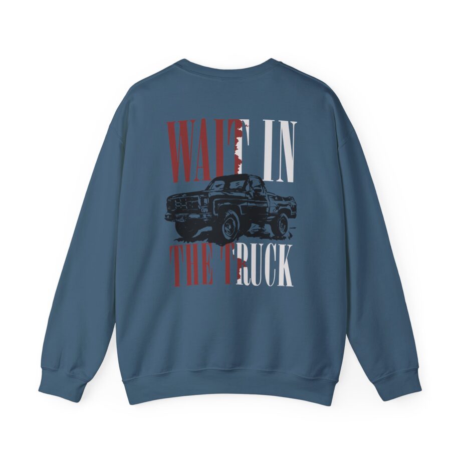 Hardy Wait in the Truck Unisex Heavy Blend™ Crewneck Sweatshirt