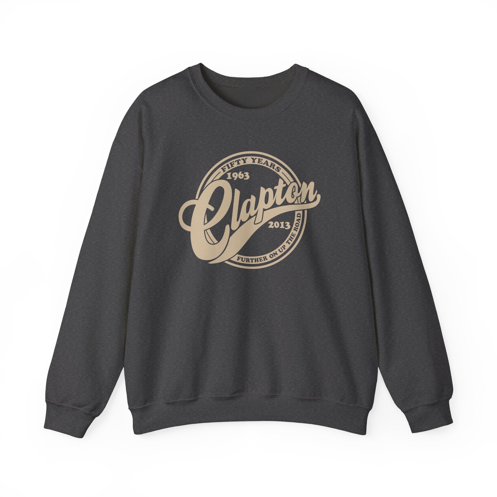 Eric Clapton 50 Years Unisex Heavy Blendâ„¢ Crewneck Sweatshirt