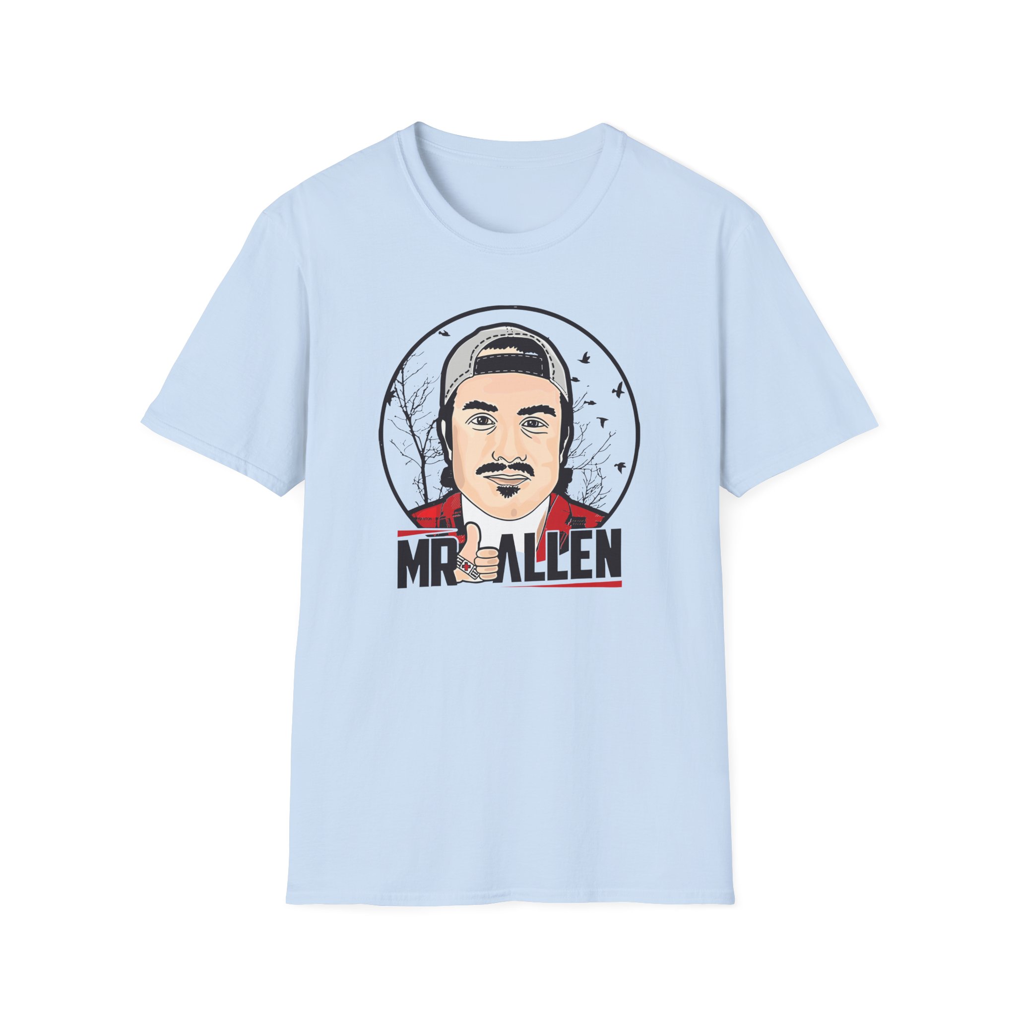 Mrballen Like Button Unisex Softstyle T-Shirt