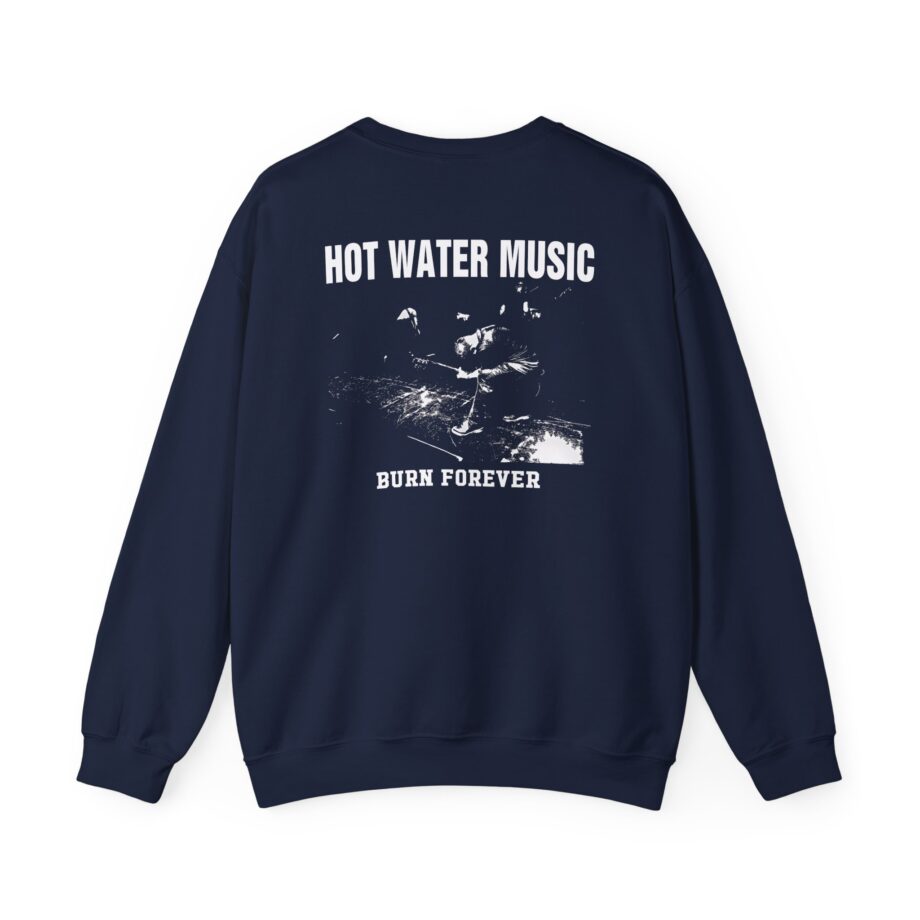 Hot Water Music Burn Forever Unisex Heavy Blend™ Crewneck Sweatshirt