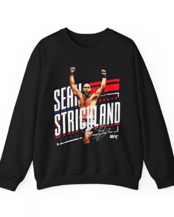 Sean Strickland Stars & Stripes Unisex Heavy Blend™ Crewneck Sweatshirt