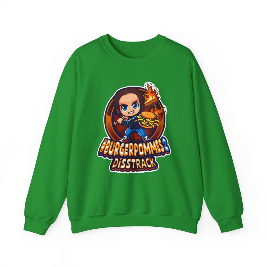 Burger Pommes Unisex Heavy Blend™ Crewneck Sweatshirt