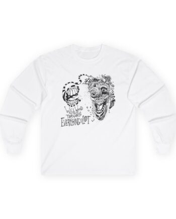 Will Wood Everything is a Lot Unisex Ultra Cotton Long Sleeve Tee