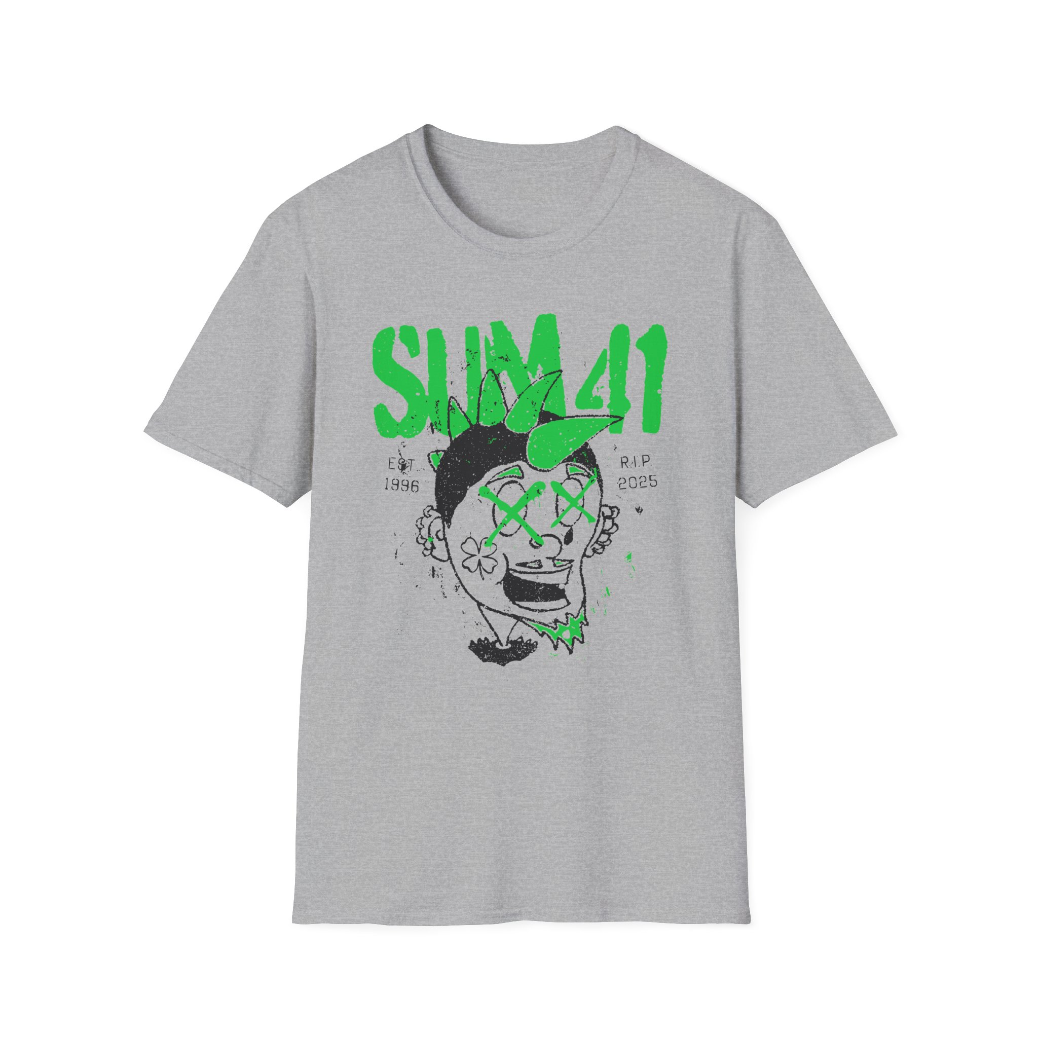 Sum 41 St. Patrick's Day Unisex Softstyle T-Shirt