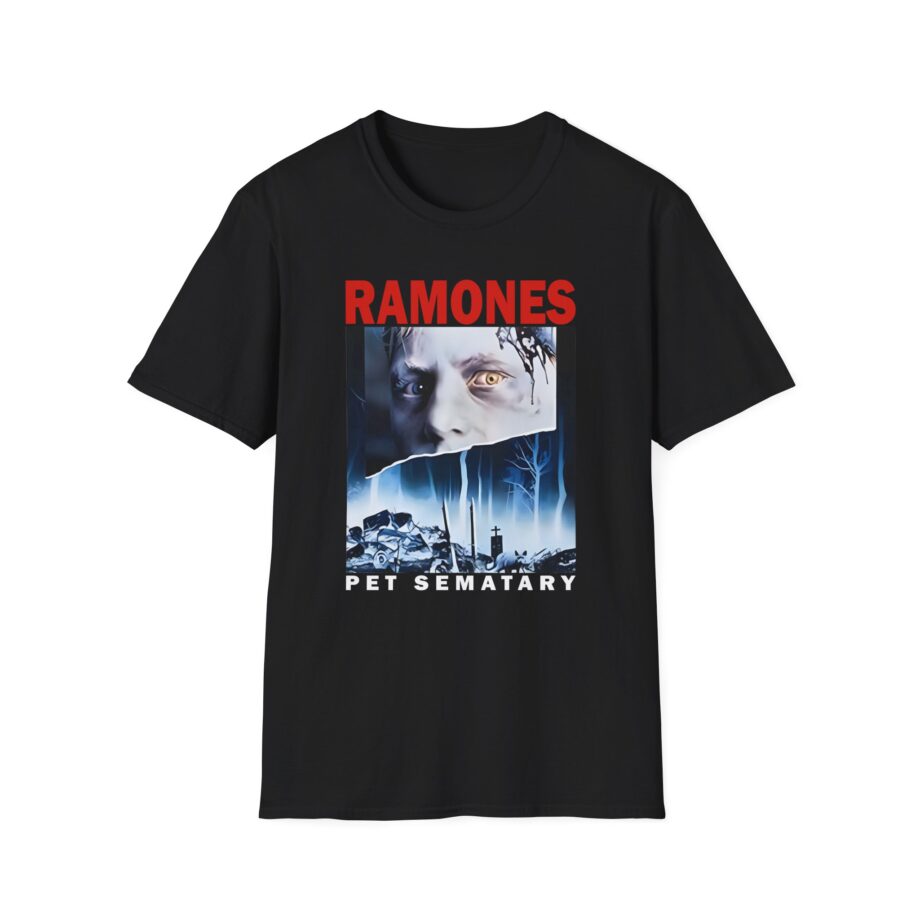 Ramones Pet Sematary T Shirt Unisex Softstyle T-Shirt
