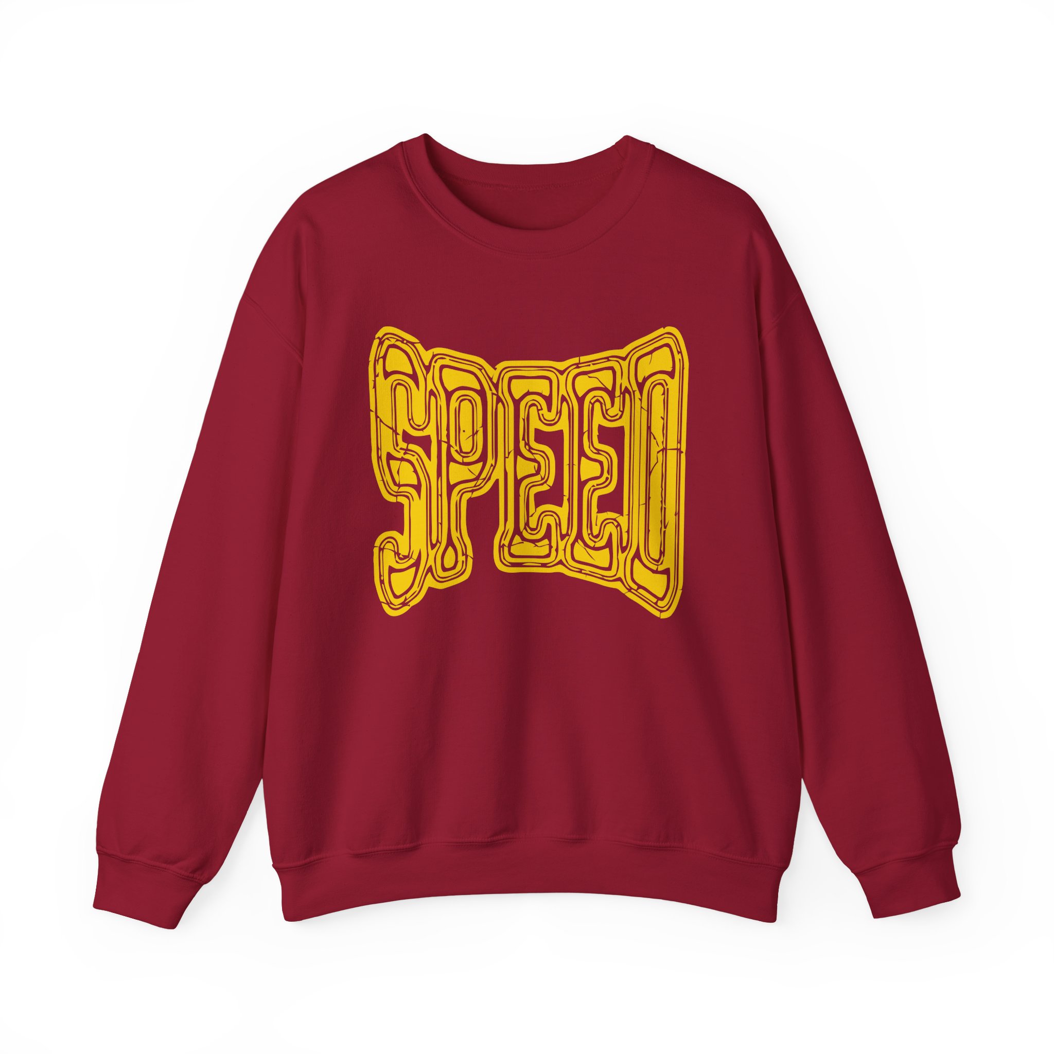 Ishowspeed Gold Logo Unisex Heavy Blendâ„¢ Crewneck Sweatshirt