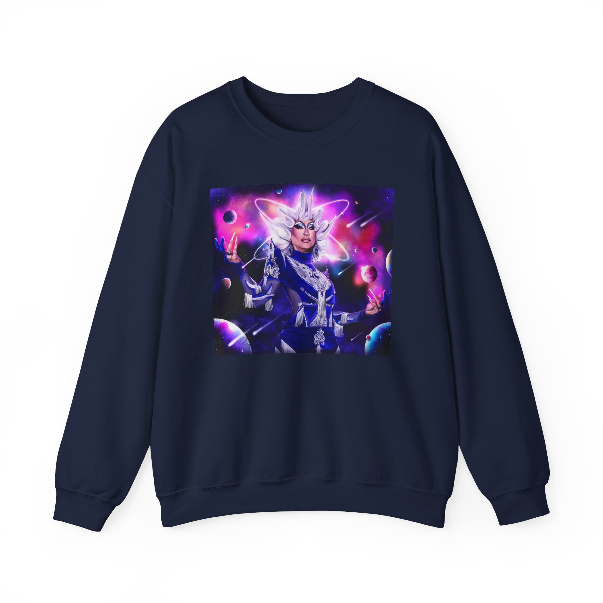 Anetra Galaxy Unisex Heavy Blendâ„¢ Crewneck Sweatshirt