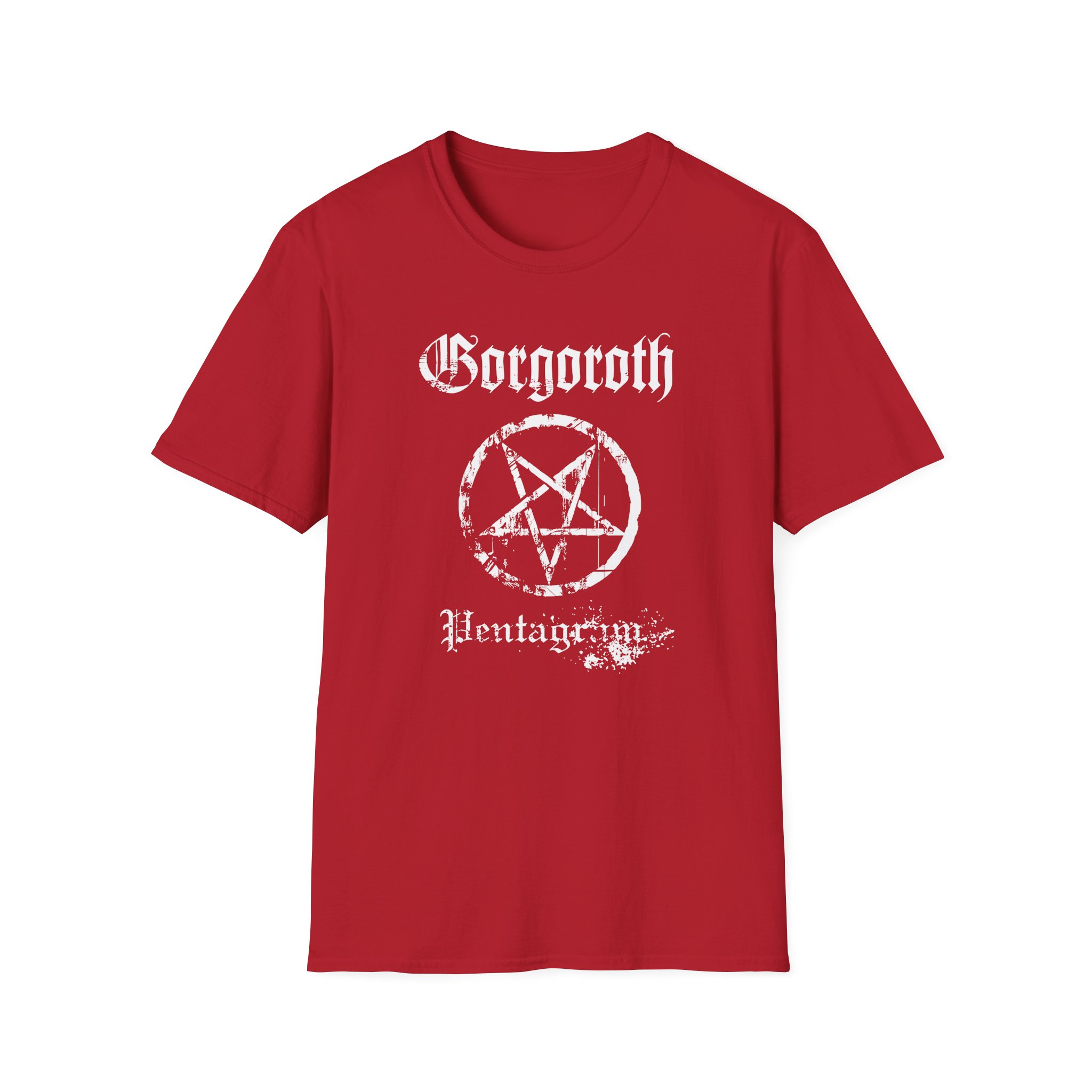 Gorgoroth Pentagram Unisex Softstyle T-Shirt