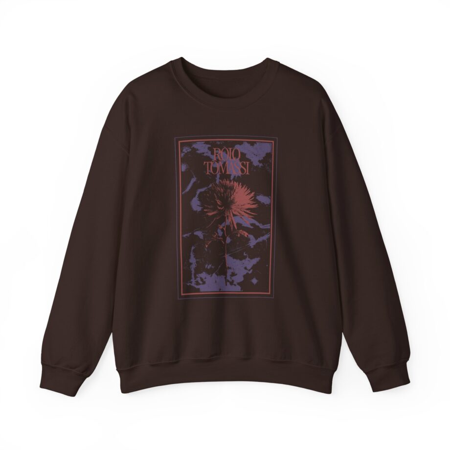 Rolo Tomassi Flower Face Unisex Heavy Blend Crewneck Sweatshirt