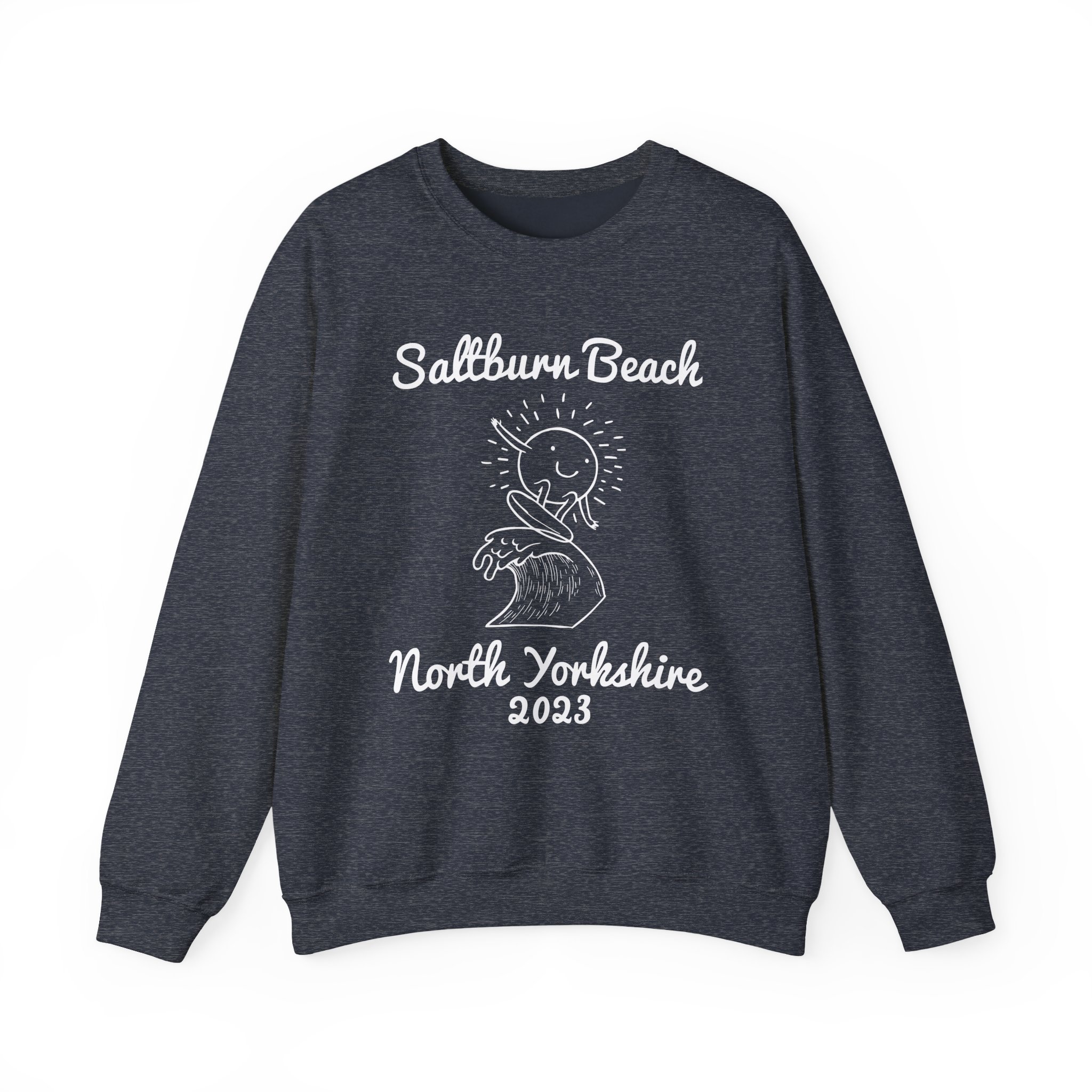 Saltburn Beach Unisex Heavy Blendâ„¢ Crewneck Sweatshirt