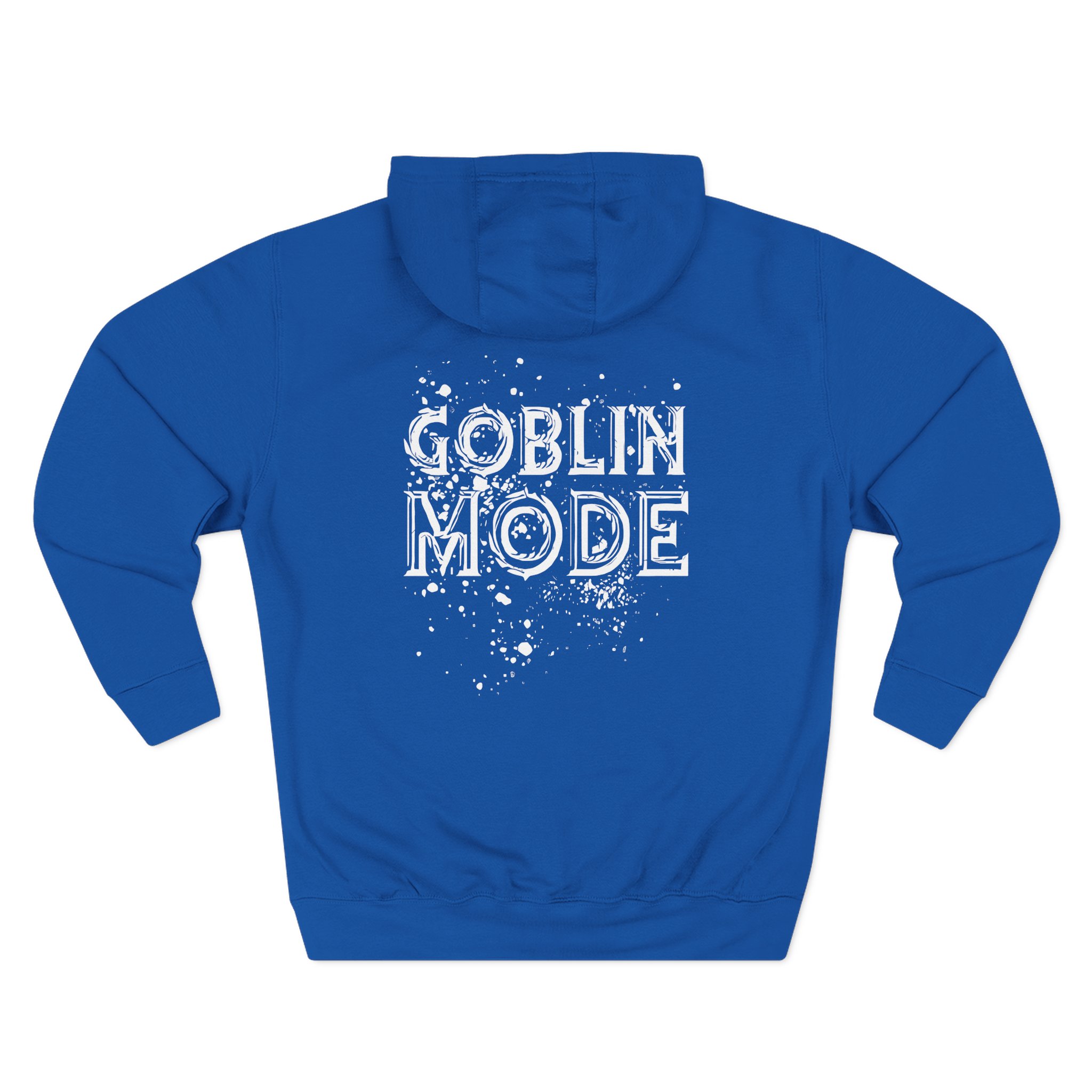 Nekrogoblikon Goblin Mode Raglan Three-Panel Fleece Hoodie
