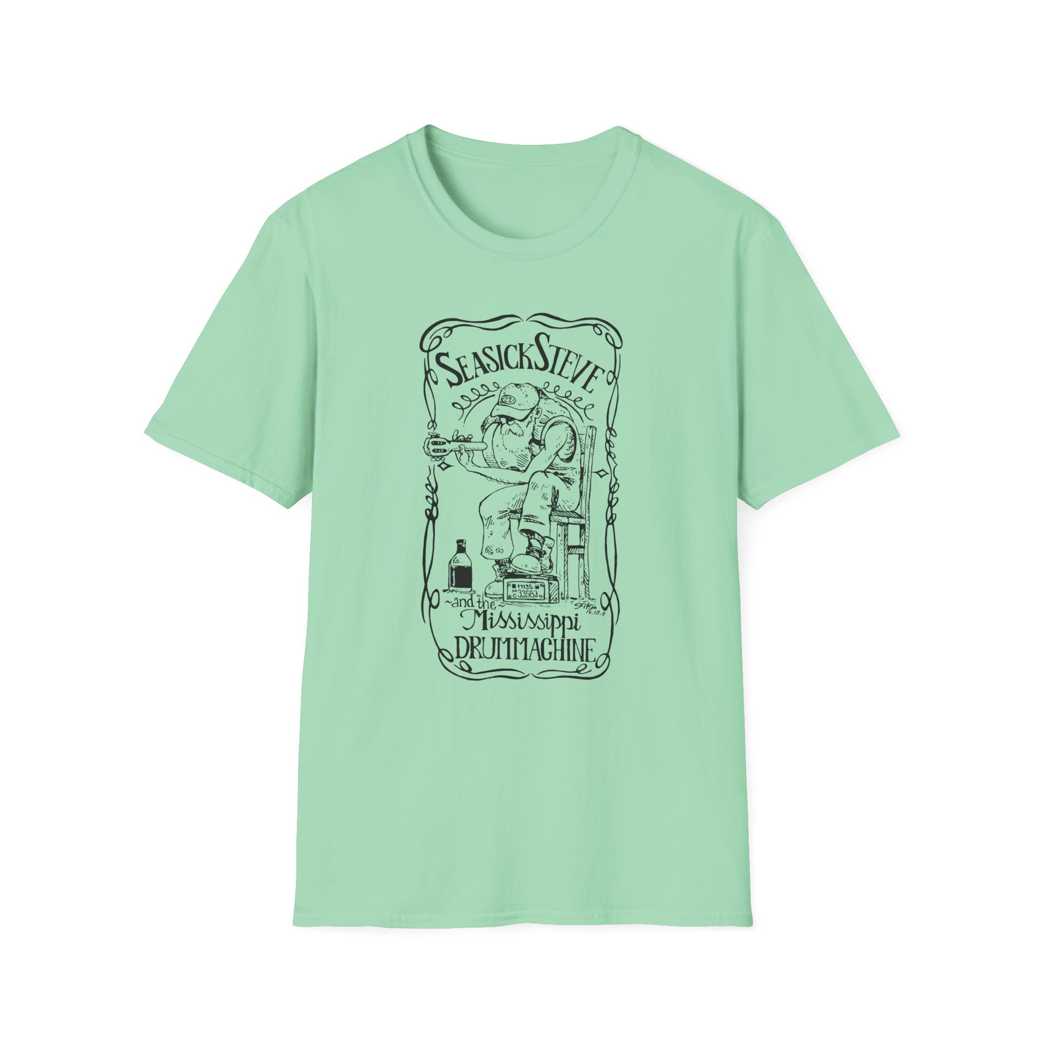 Seasick Steve  Unisex Softstyle T-Shirt