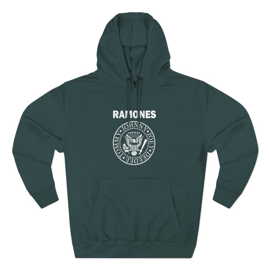 Ramones Presidential Seal Three-Panel Fleece Hoodie