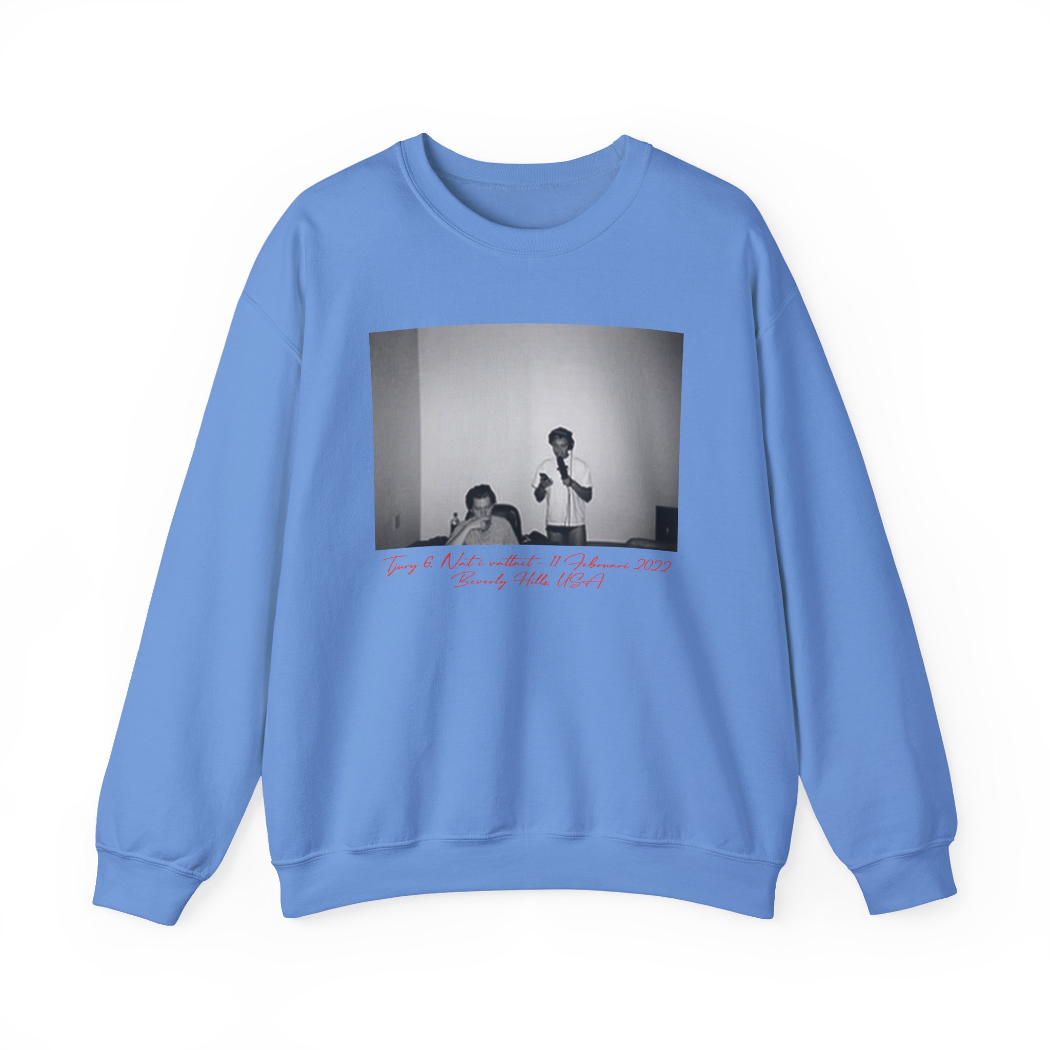 Hov1 11 Februari Vit Unisex Heavy Blendâ„¢ Crewneck Sweatshirt