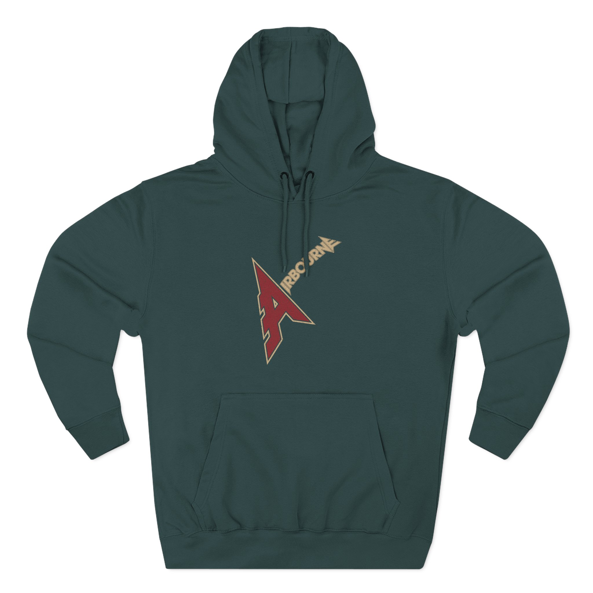 Airbourne Airbourne - a Logo Three-Panel Fleece Hoodie