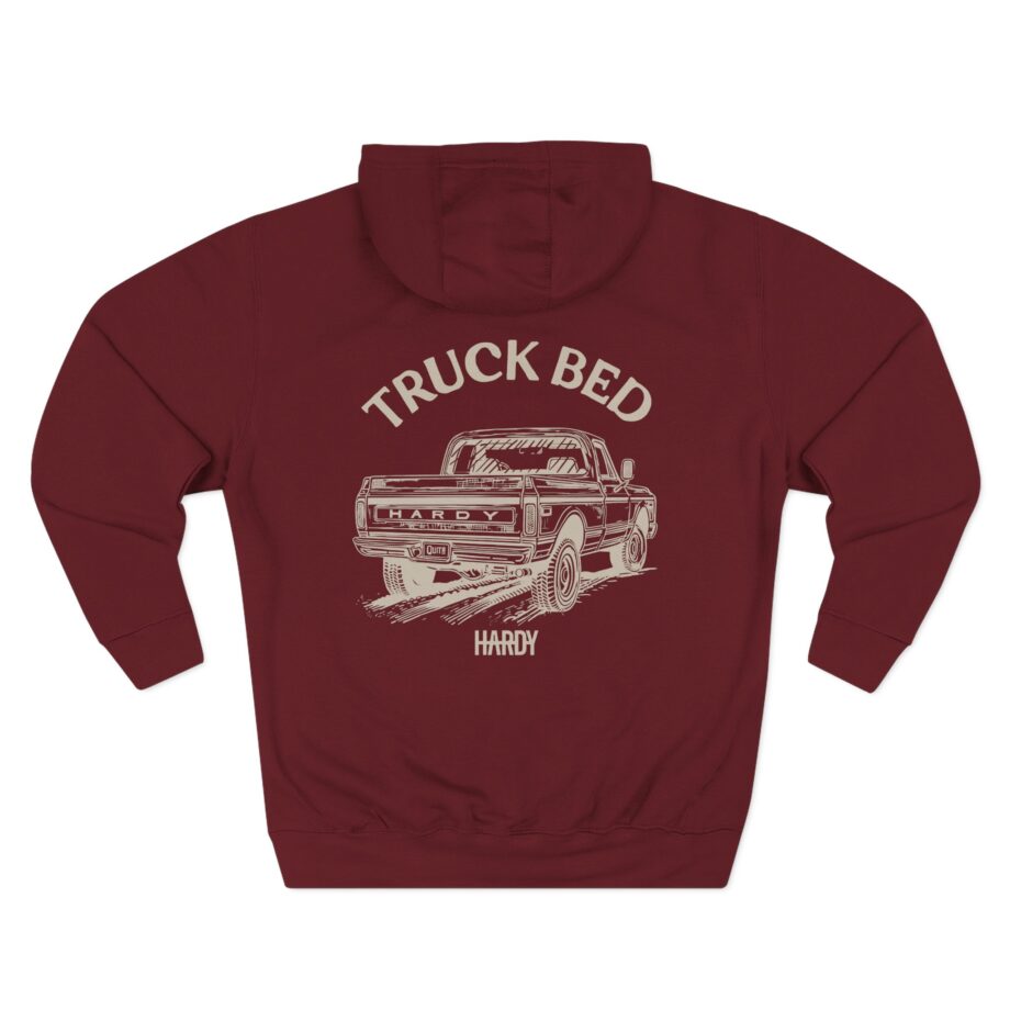 Hardy Truck Bed Three-Panel Fleece Hoodie