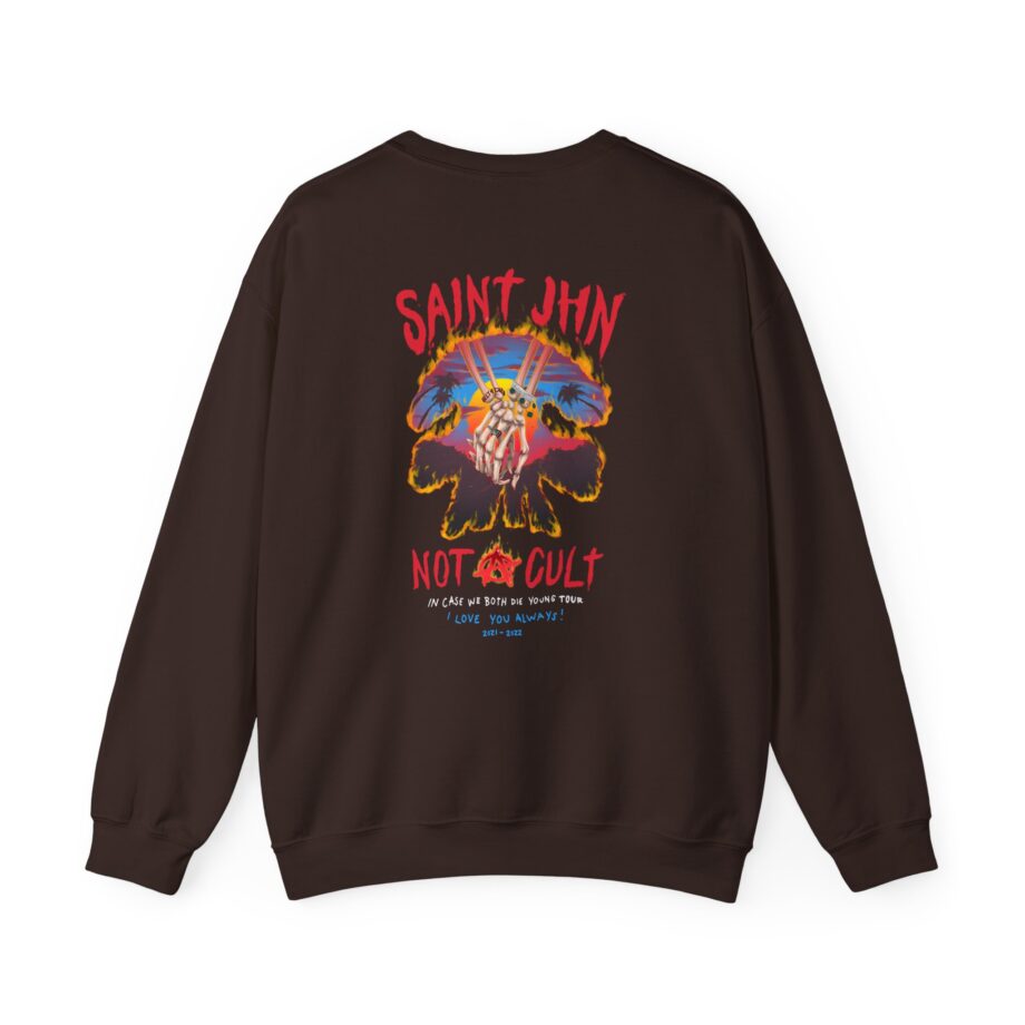 Saint Jhn Horse Stampede Unisex Heavy Blend™ Crewneck Sweatshirt