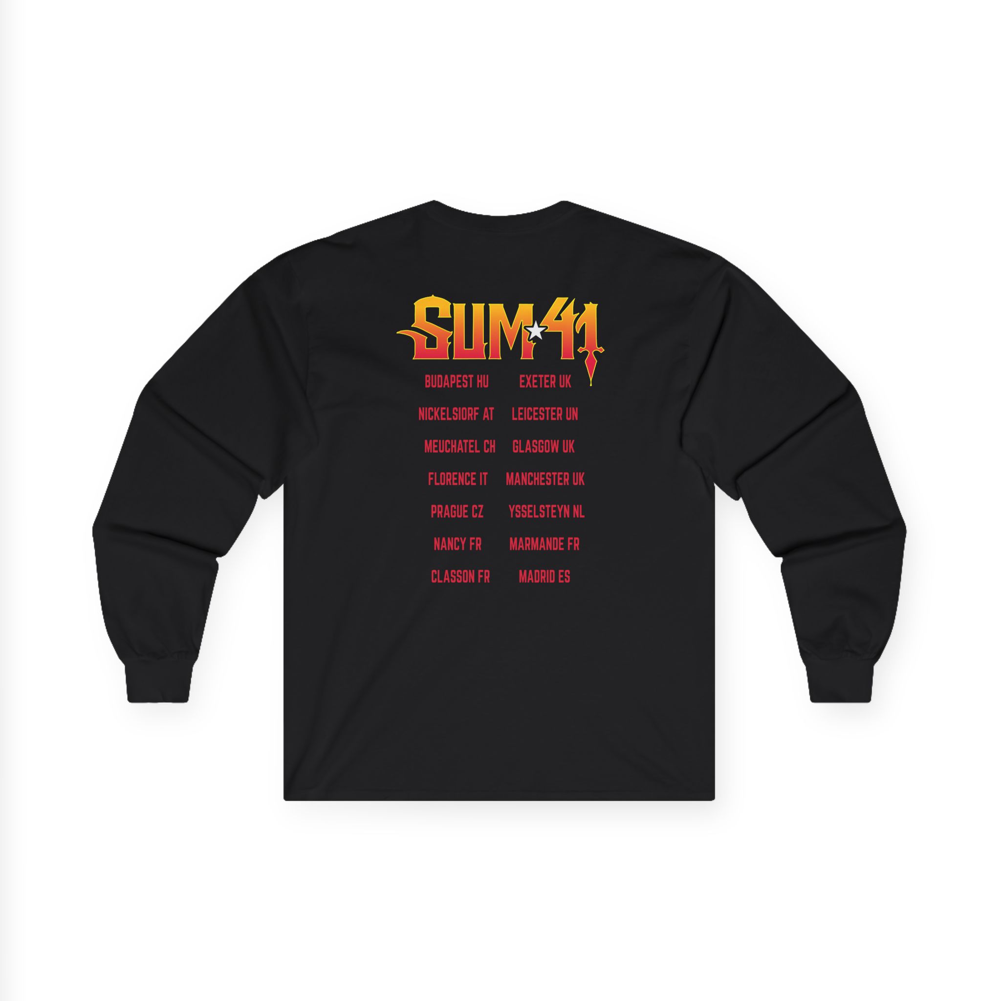 Sum 41 Out for Blood Unisex Ultra Cotton Long Sleeve Tee