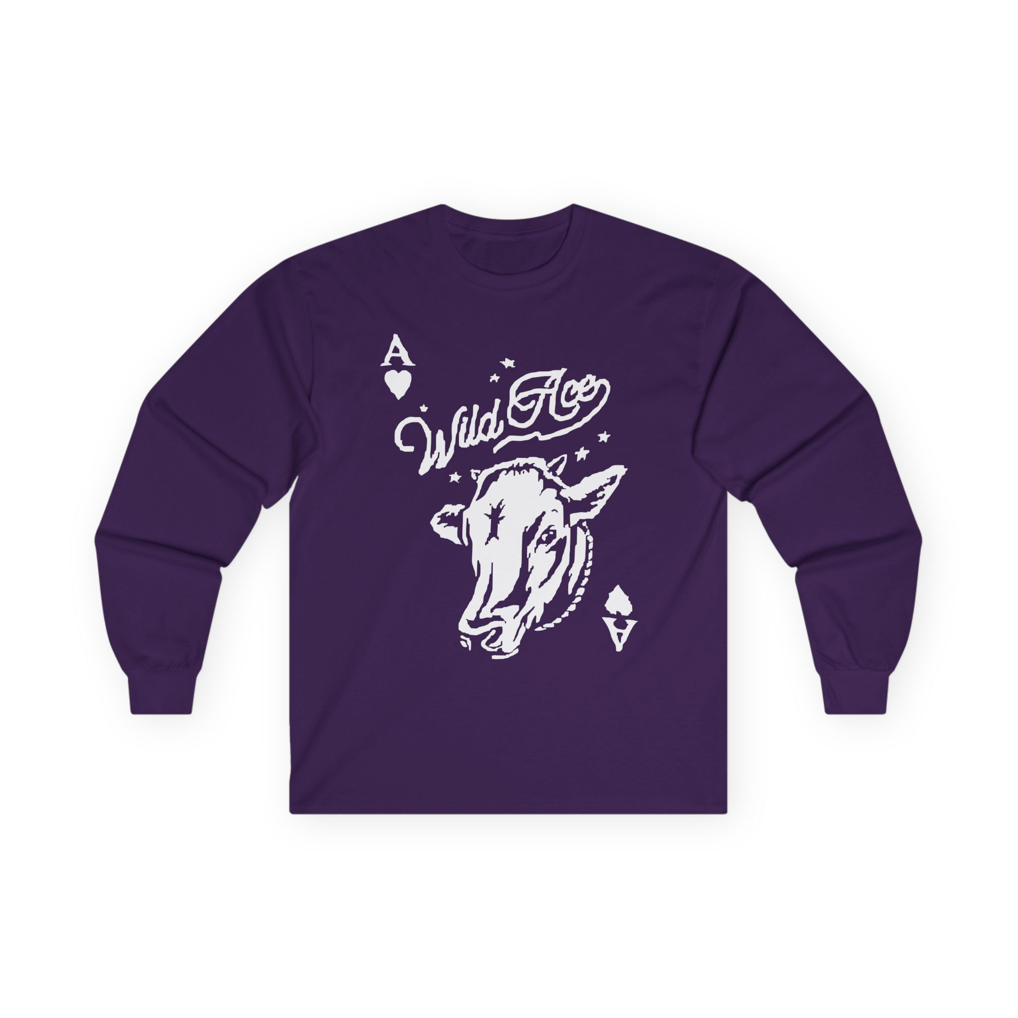 Kallmekris Wild Ace Knit Unisex Ultra Cotton Long Sleeve Tee