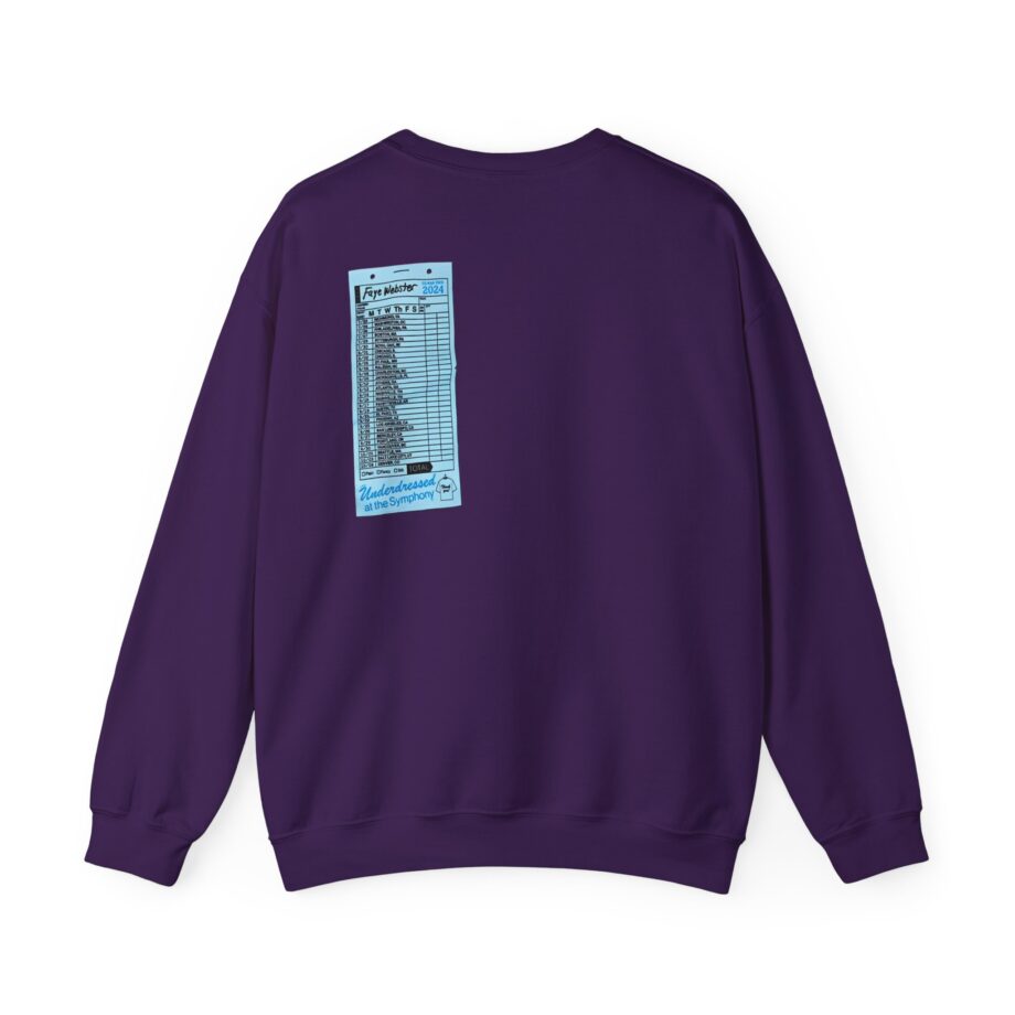 Faye Webster Underdressed at the Symphony 2024 Tour Unisex Heavy Blend™ Crewneck Sweatshirt