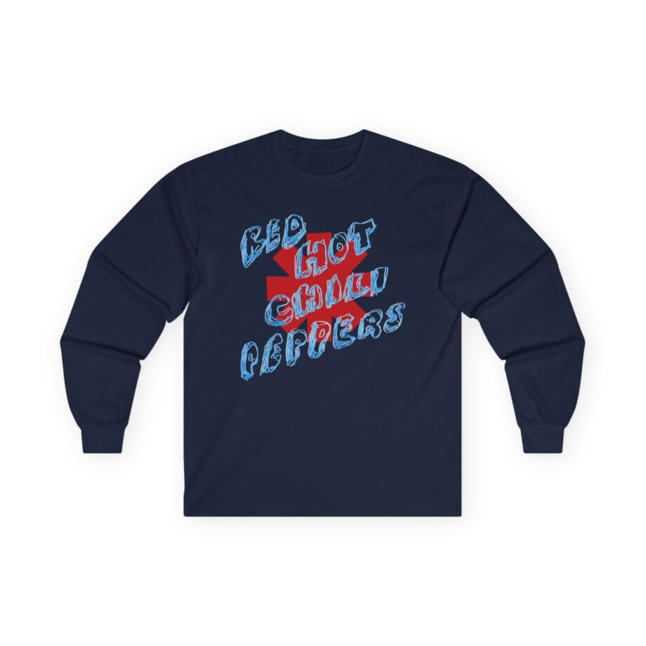 Red Hot Chili Peppers Scribbled Logo Unisex Ultra Cotton Long Sleeve Tee