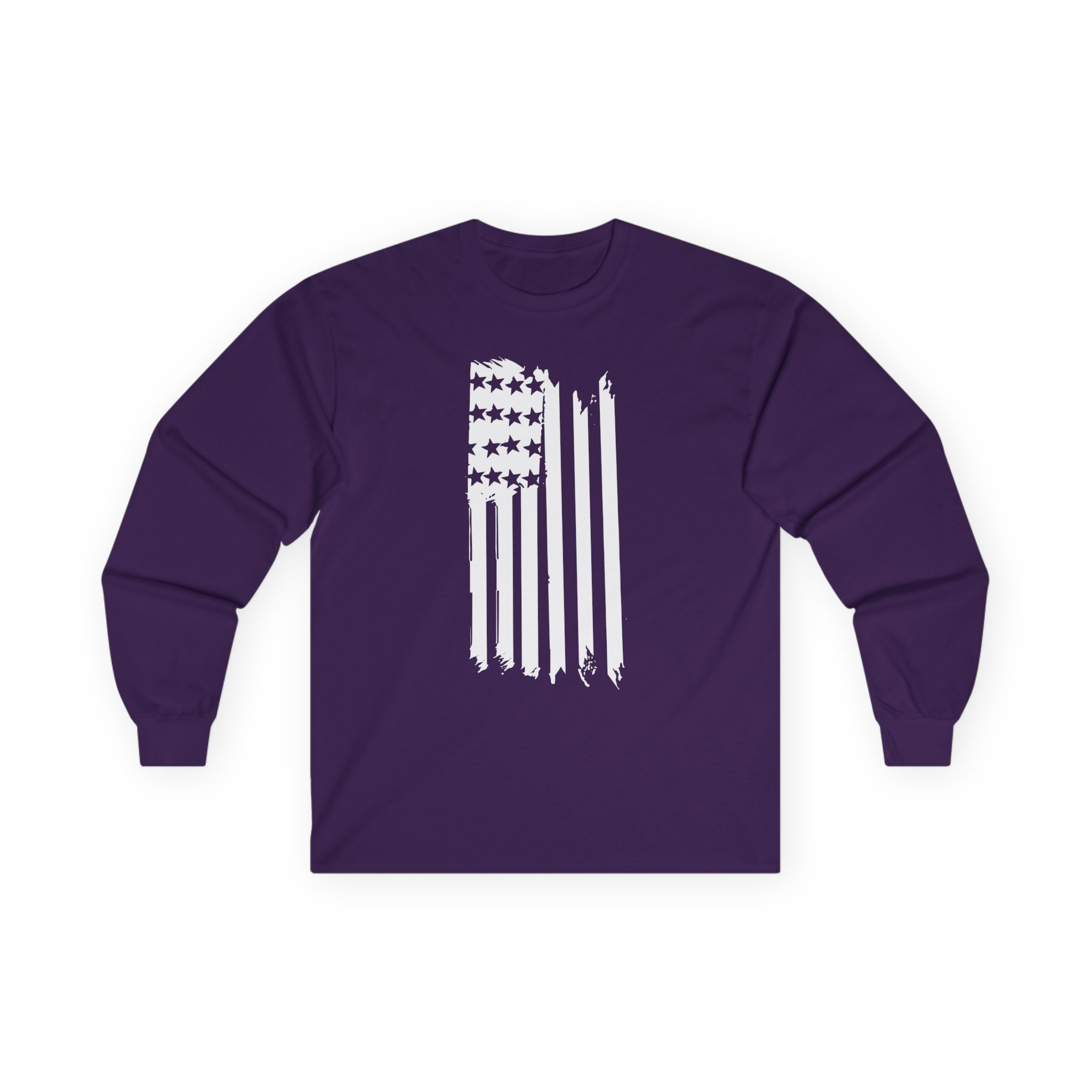 Patty Mayo Flag Americana  Unisex Ultra Cotton Long Sleeve Tee