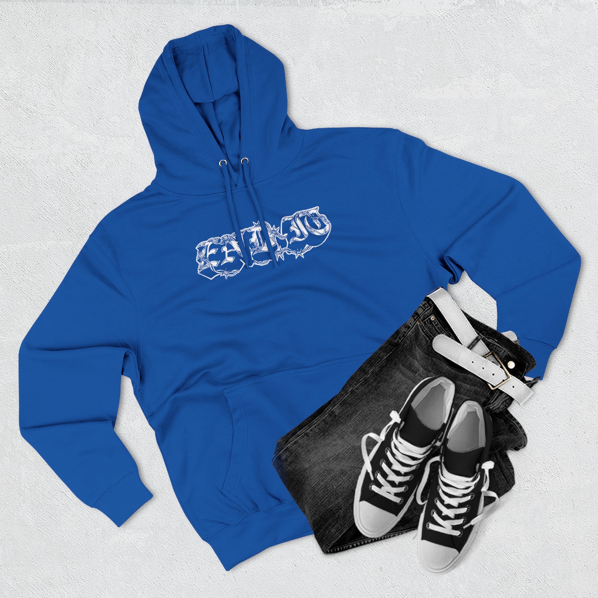 End It Three-Panel Fleece Hoodie