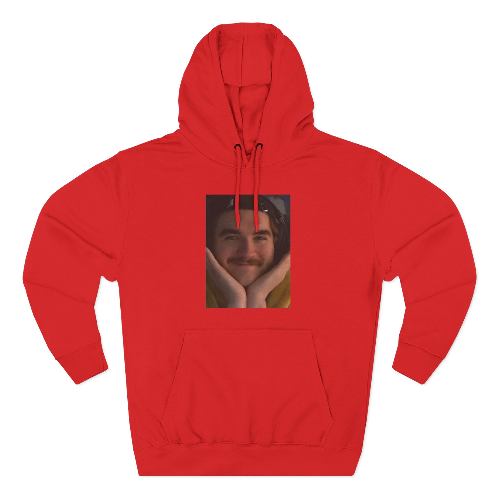 Jschlatt Big Guy Three-Panel Fleece Hoodie