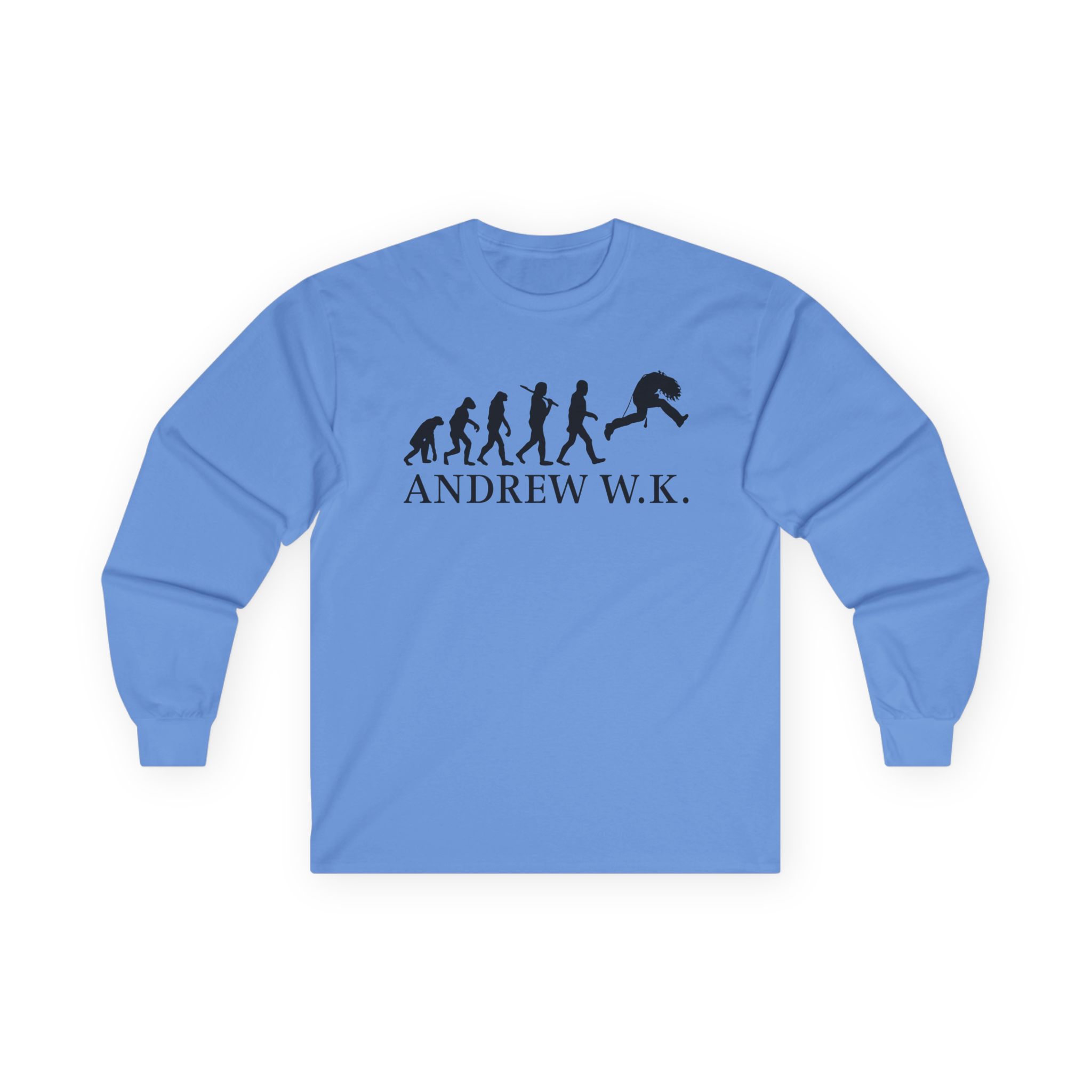 Andrew Wk Evolution of Partying Unisex Ultra Cotton Long Sleeve Tee