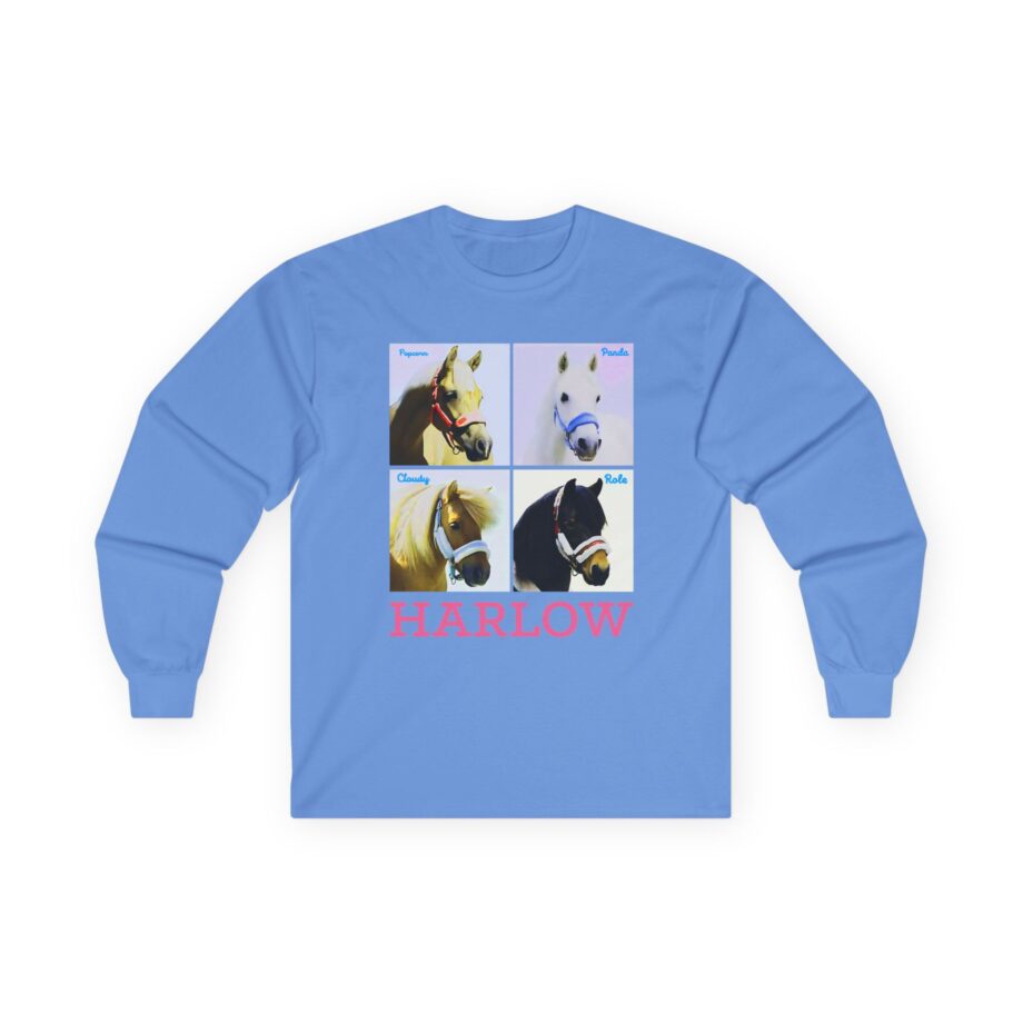 Harlow and Popcorn Unisex Ultra Cotton Long Sleeve Tee