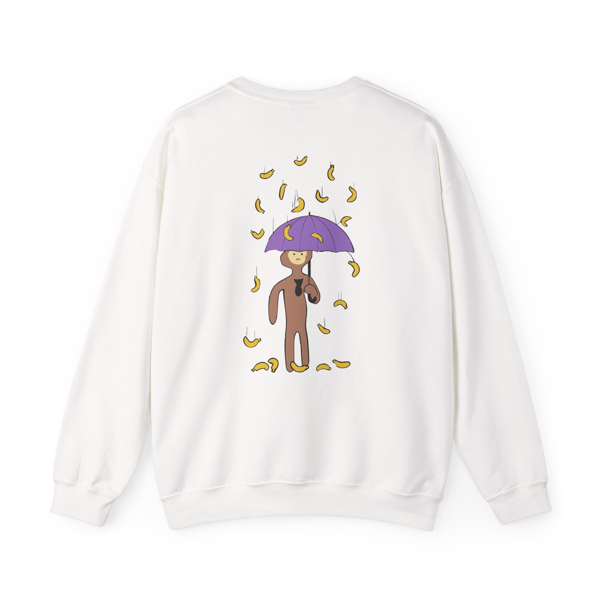Spoonkid Raining Bananas Unisex Heavy Blendâ„¢ Crewneck Sweatshirt