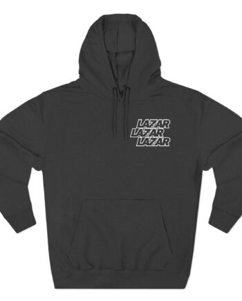 Lazar Beam Three-Panel Fleece Hoodie