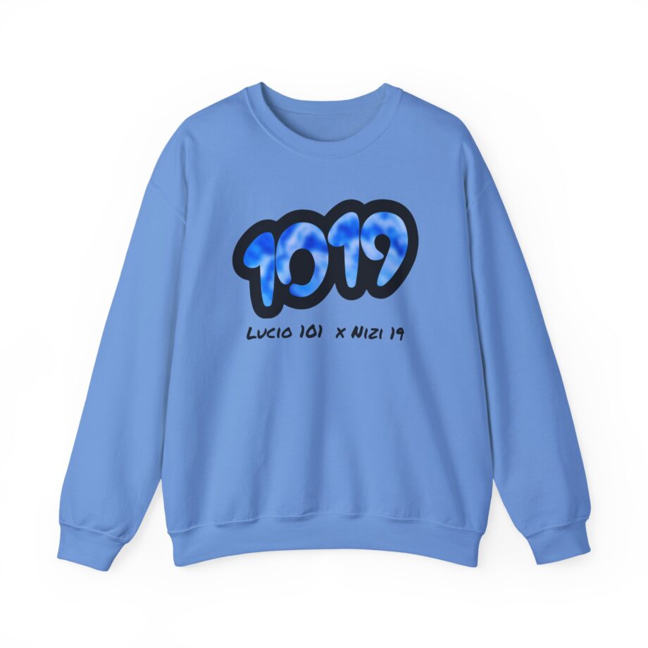 Lucio 101 x Nizi 19 Unisex Heavy Blend™ Crewneck Sweatshirt