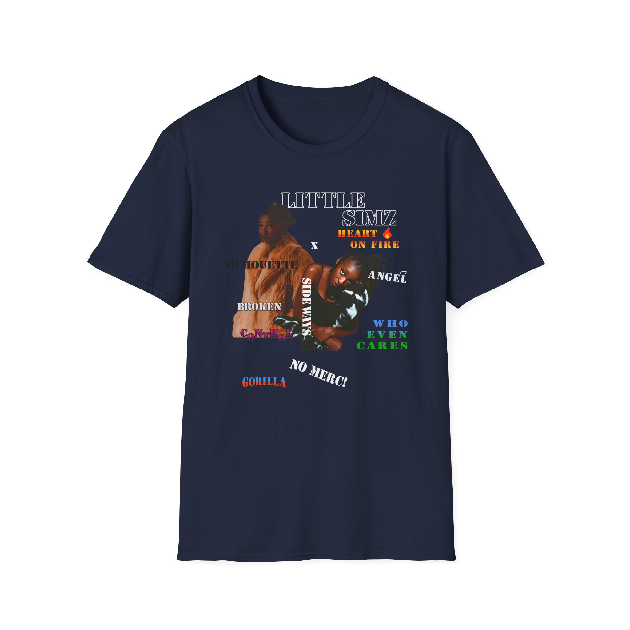 Little Simz Photo Collage Unisex Softstyle T-Shirt