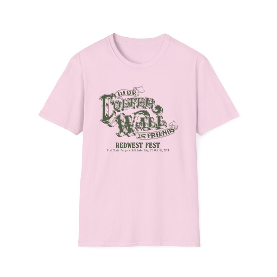 Colter Wall RedWest Fest Unisex Softstyle T-Shirt