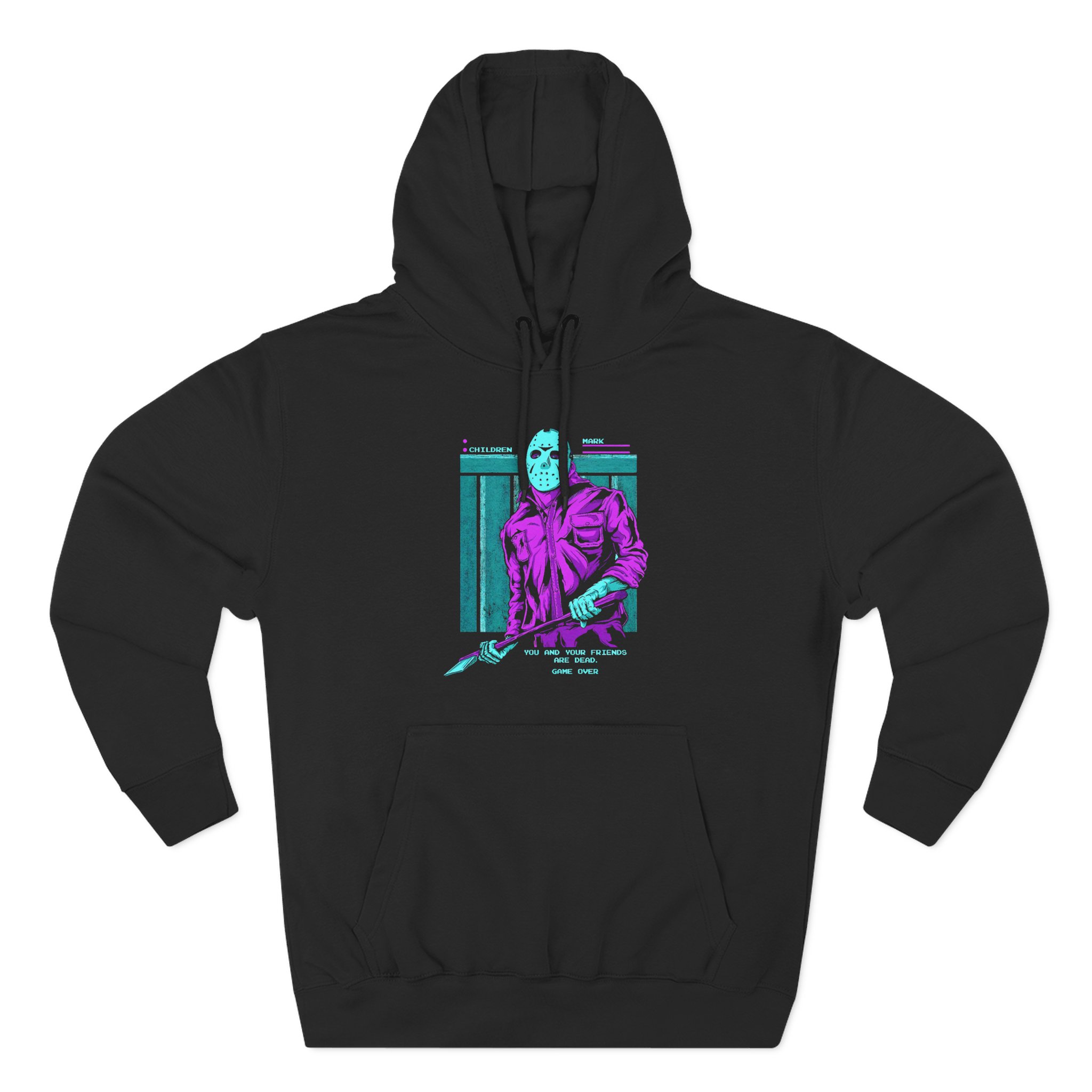 Dashiexp You and Your Friends Are Dead Game Over Three-Panel Fleece Hoodie