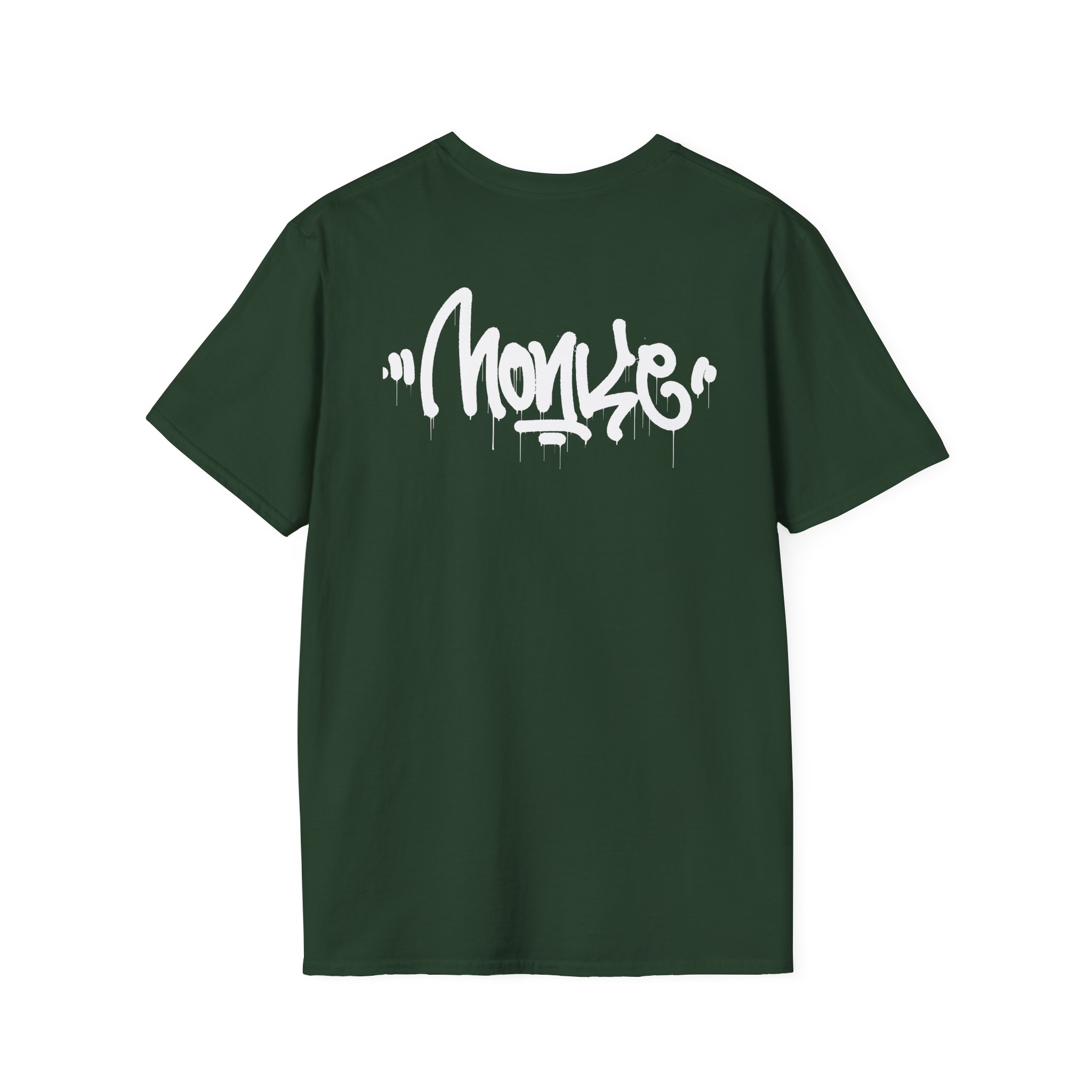 Spoonkid Monke Drip Unisex Softstyle T-Shirt