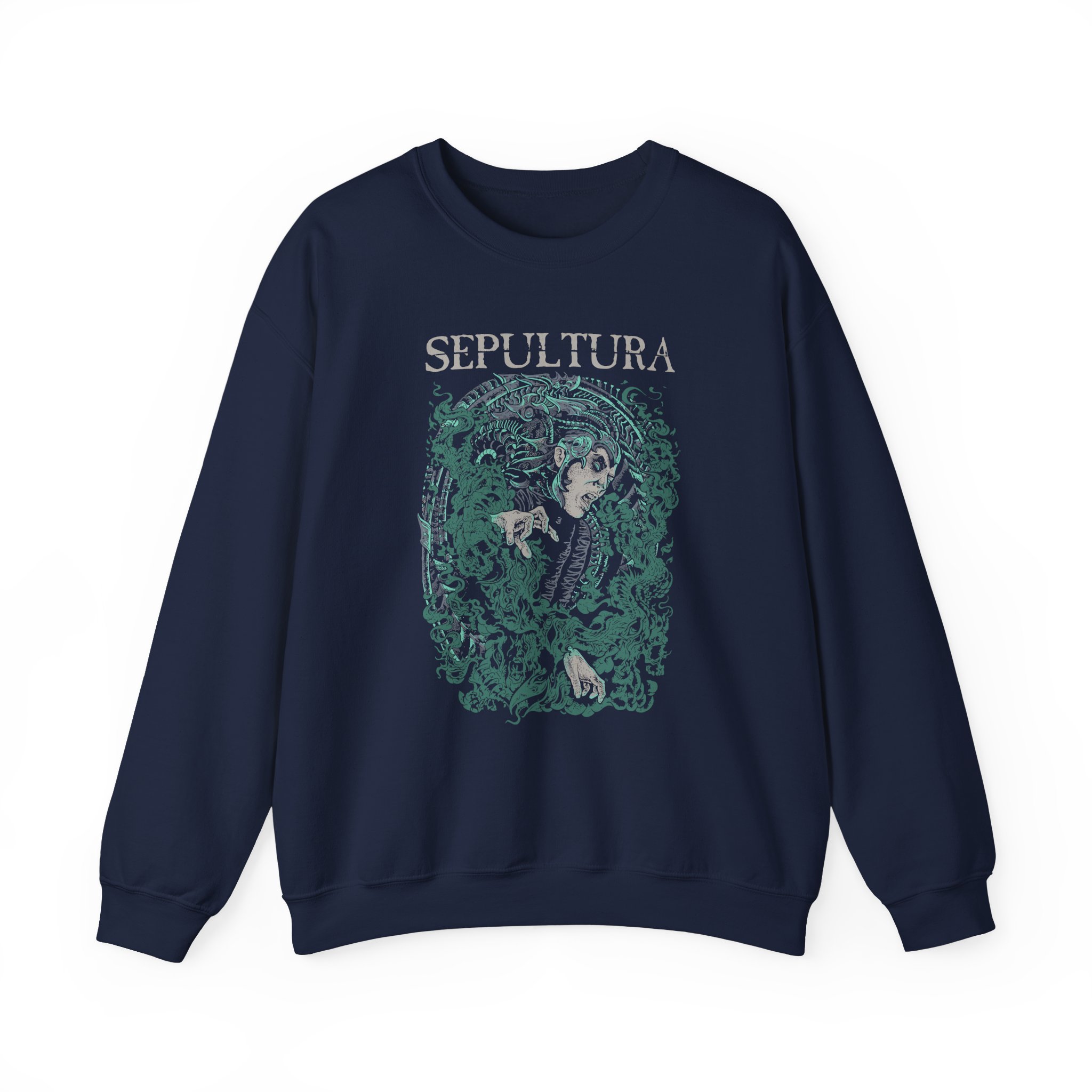 Sepultura Isolation Unisex Heavy Blendâ„¢ Crewneck Sweatshirt