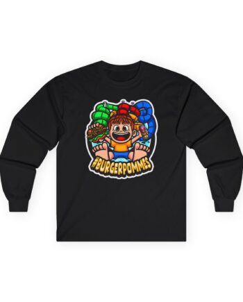 Burger Pommes Unisex Ultra Cotton Long Sleeve Tee