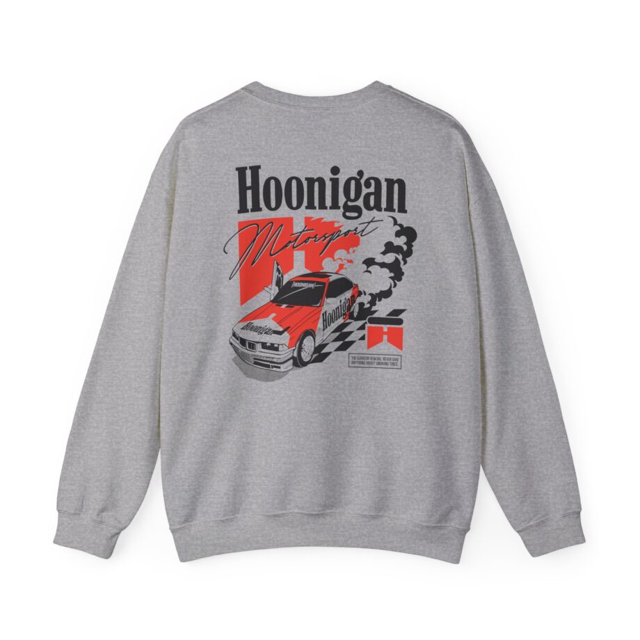 Ken Block Hoonigan Burnout Team  Unisex Heavy Blend™ Crewneck Sweatshirt