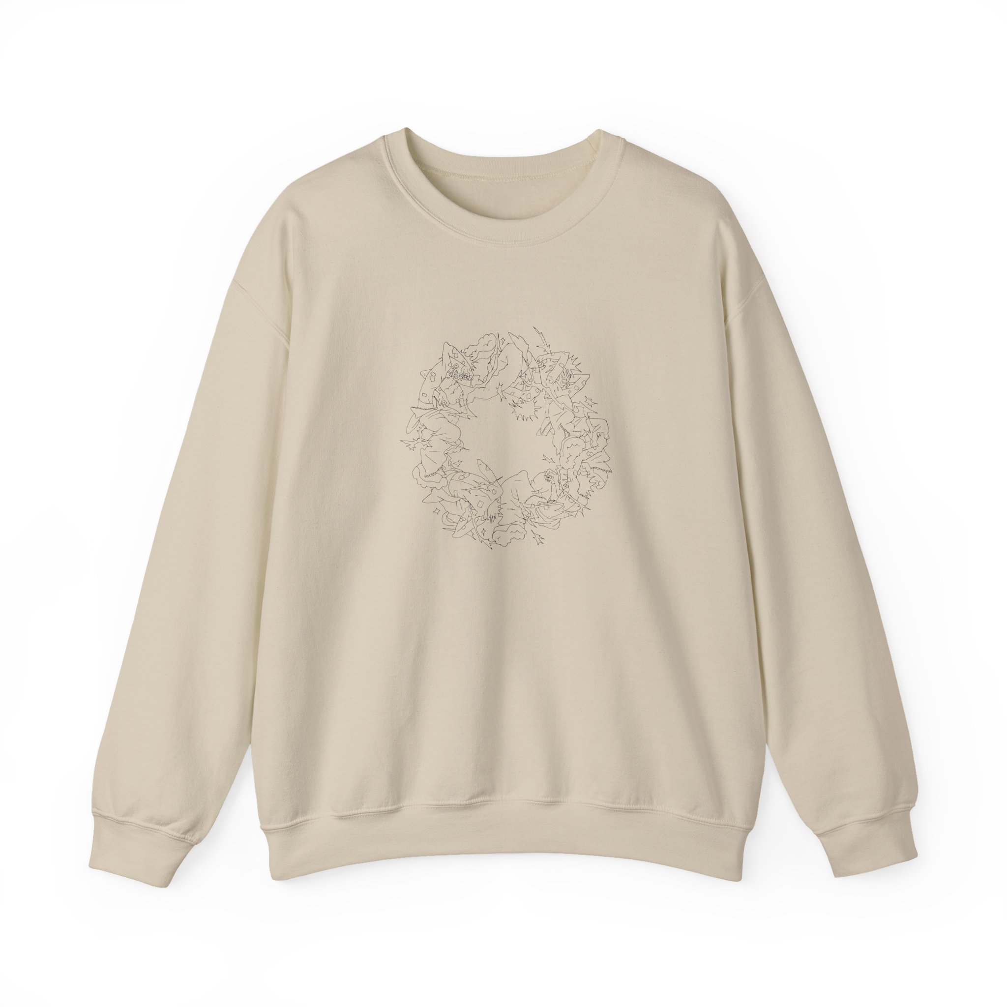 Ecco2k in the Flesh Unisex Heavy Blendâ„¢ Crewneck Sweatshirt
