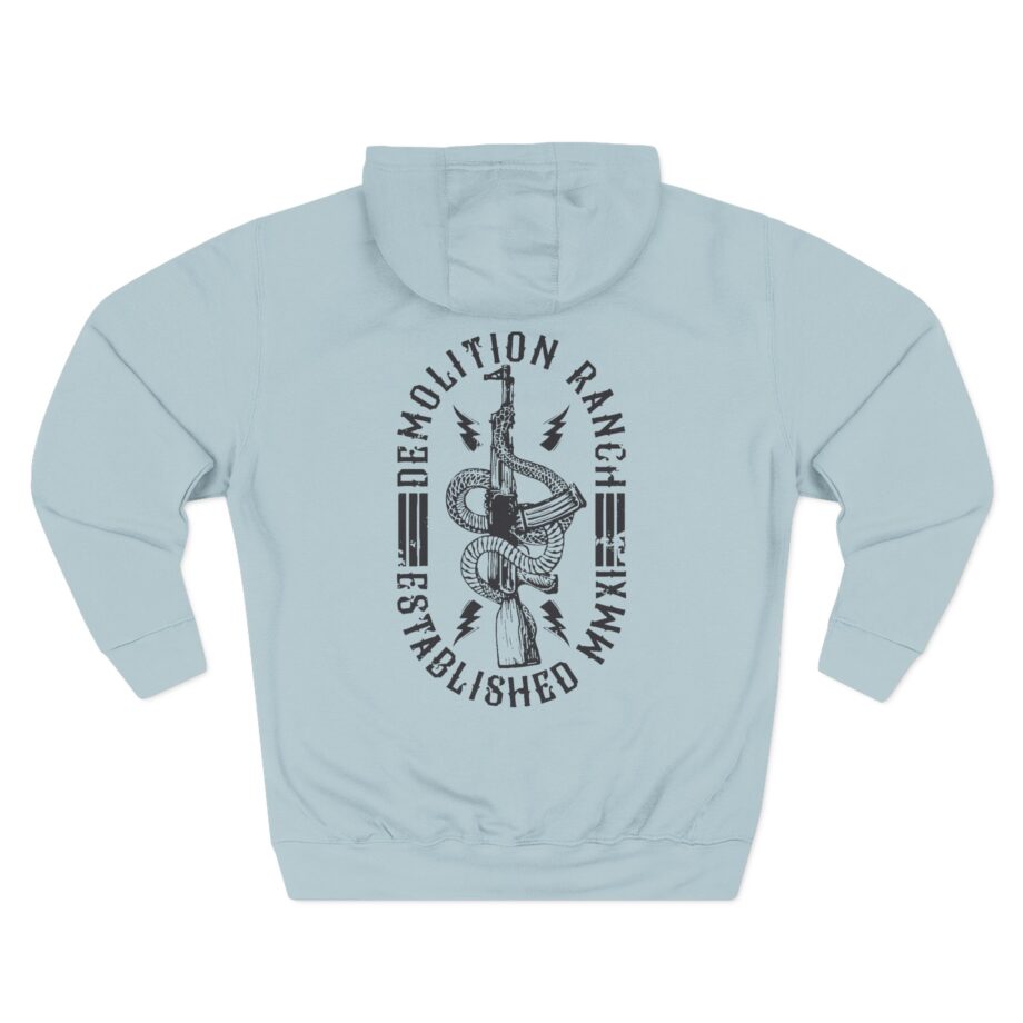 Demolition Ranch Mmxi Snake Three-Panel Fleece Hoodie