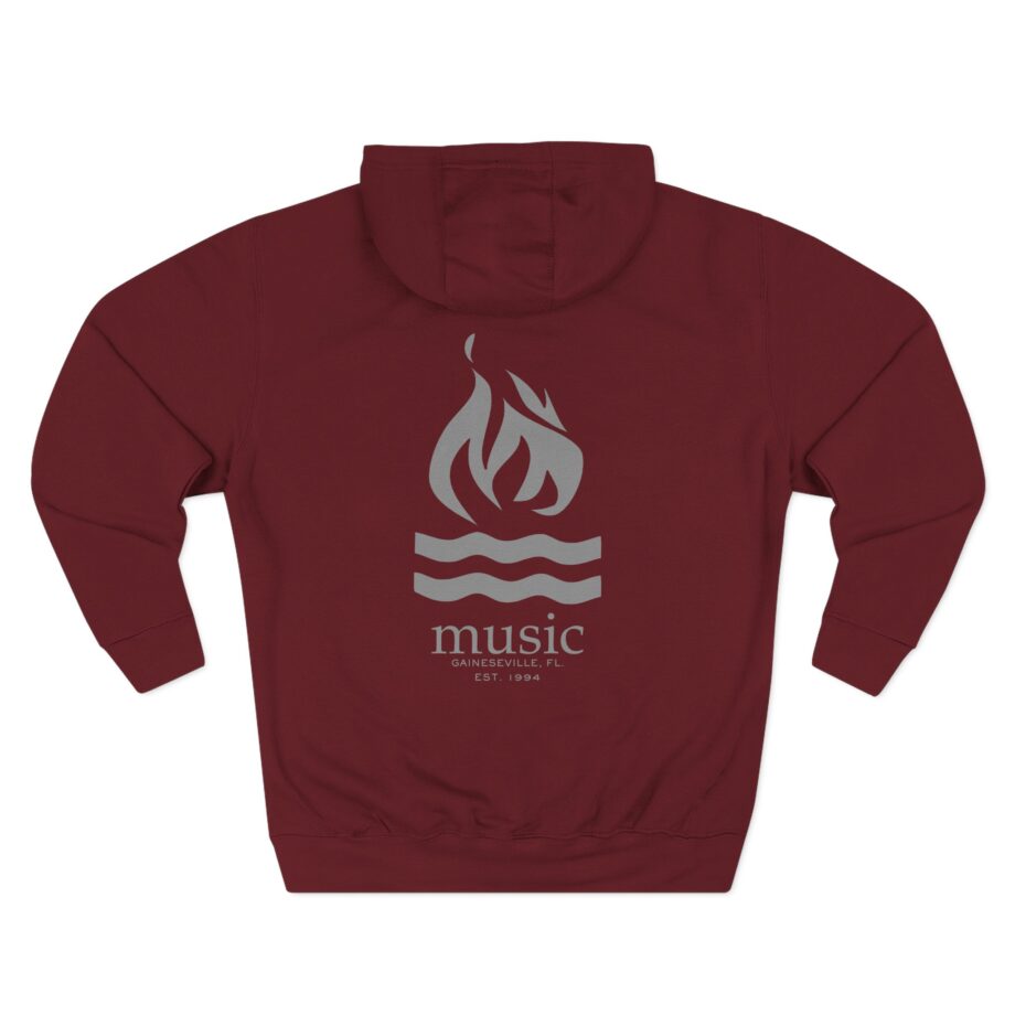 Hot Water Music Three Panel Fleece Hoodie