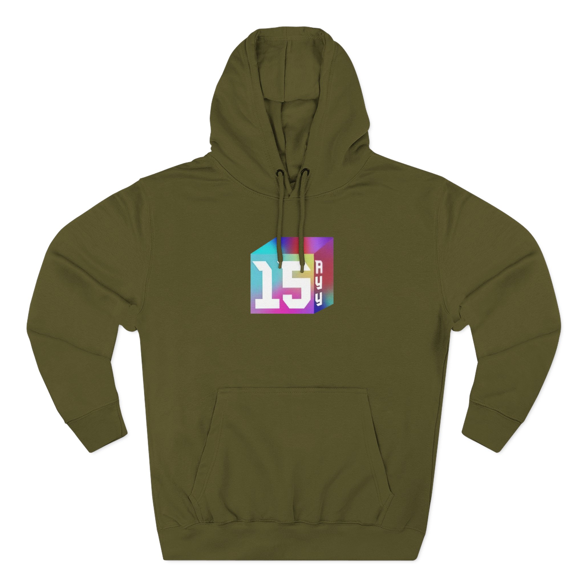 Erobb221 Three-Panel Fleece Hoodie