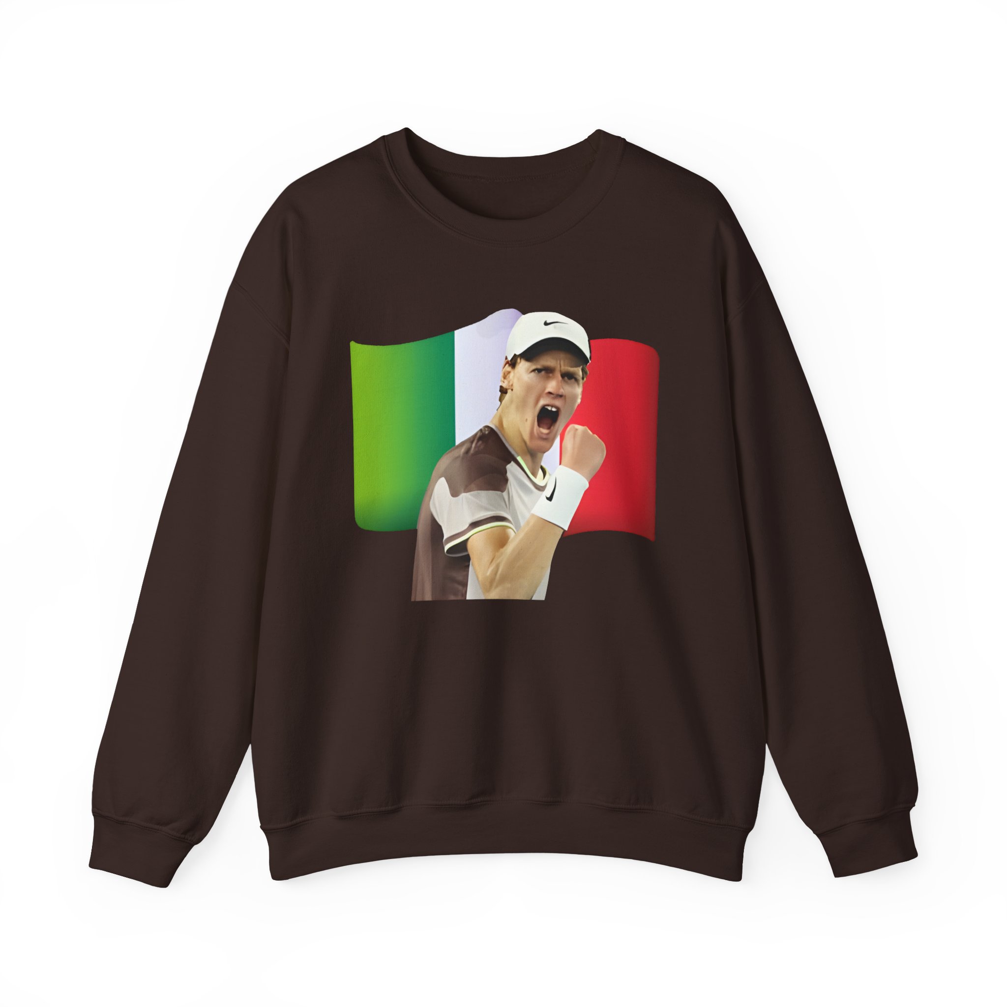 Jannik Sinner Italian Tennis Star Fan Unisex Heavy Blendâ„¢ Crewneck Sweatshirt
