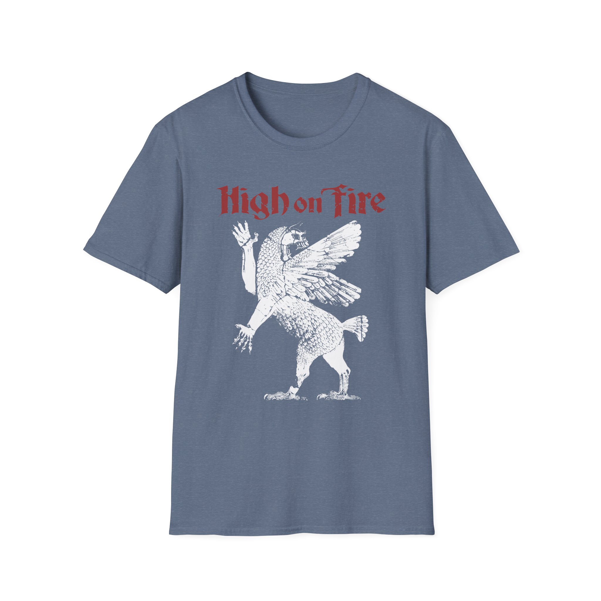 High on Fire Gryphon Unisex Softstyle T-Shirt
