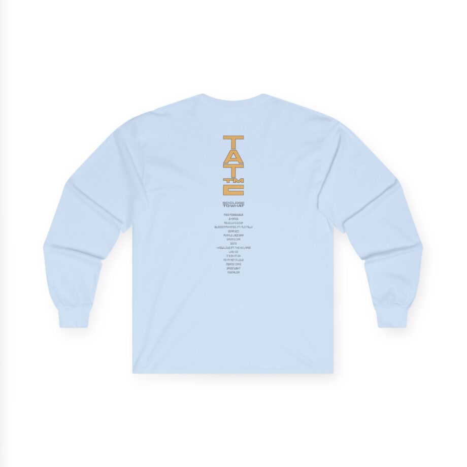 Tate Mcrae Tracklist Unisex Ultra Cotton Long Sleeve Tee