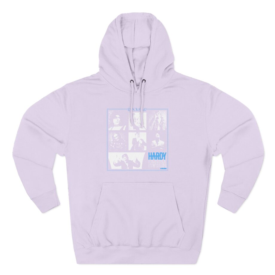 Hardy Rockstar Three-Panel Fleece Hoodie