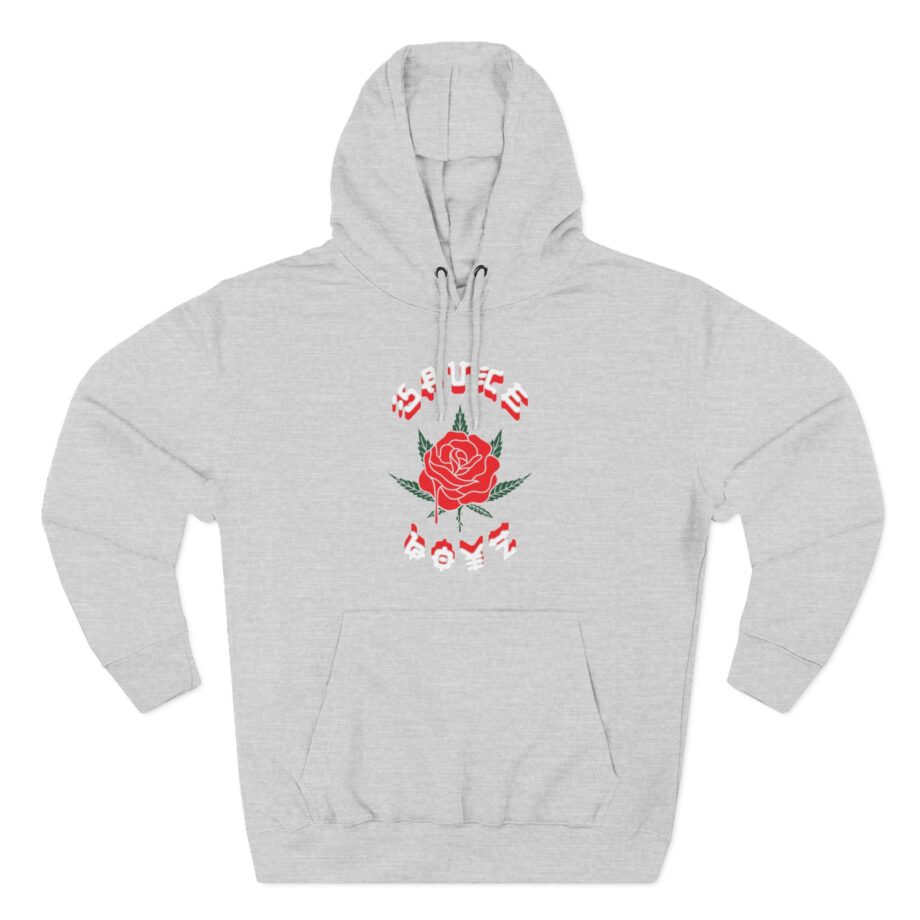 Eladio Carrion Sauce Boyz Three-Panel Fleece Hoodie