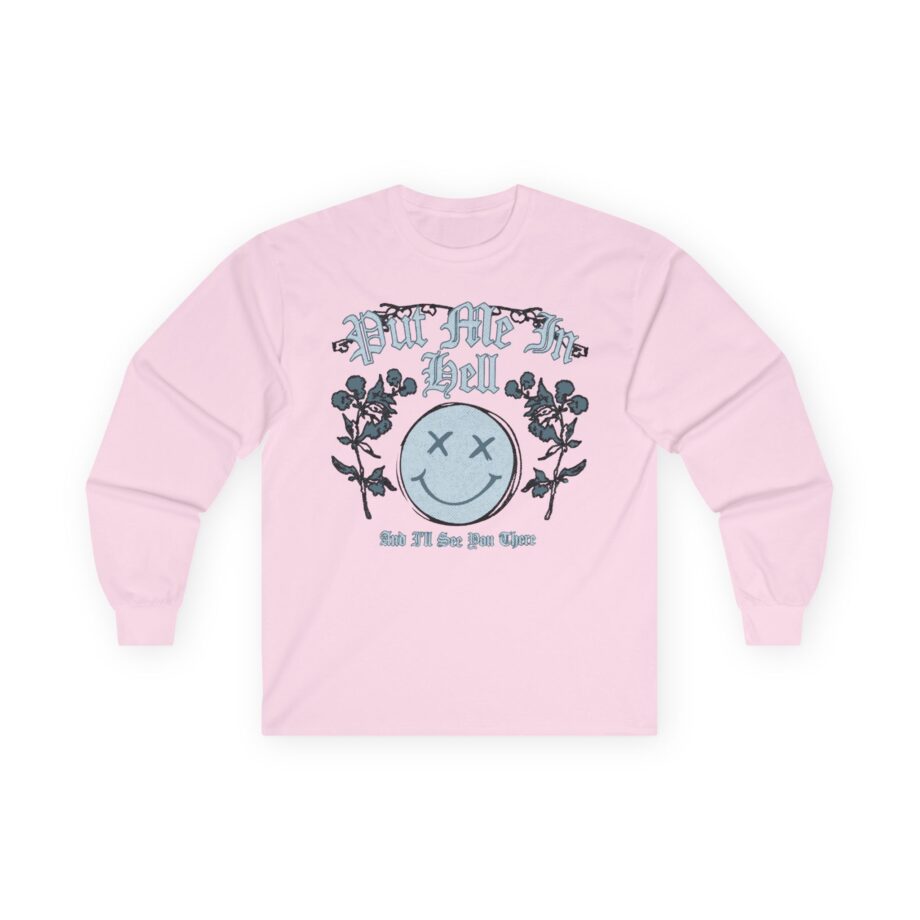 Kallmekris Put Me in Hell Unisex Ultra Cotton Long Sleeve Tee